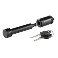 CURT 5\/8" Hitch Lock - 2" Receiver - Barbell - Black CURT 5\/8" Hitch Lock - 2" Receiver - Barbell - Black