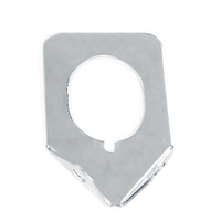 Tigress 9" Backing Plate f\/Screwless Rod Holders - Stainless Steel