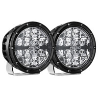 RIGID Industries 360-Series RGBW 6" Offroad Lamp Spot Beam w\/RGBW Backlight Pods - Set of 2 RIGID Industries 360-Series RGBW 6" Offroad Lamp Spot Beam w\/RGBW Backlight Pods - Set of 2
