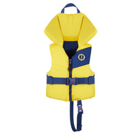Mustang Lil' Legends Child Foam Vest - Yellow\/Navy Mustang Lil' Legends Child Foam Vest - Yellow\/Navy