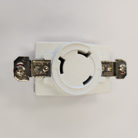 Lindgren Pitman - Hubbell Receptacle for S2400 Electric Reel 24V White (HBL328DCRW) Lindgren Pitman - Hubbell Receptacle for S2400 Electric Reel 24V White (HBL328DCRW)