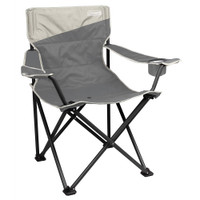 Coleman Big Tall Quad Camping Chair - Grey Coleman Big Tall Quad Camping Chair - Grey