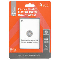 S.O.L. Survive Outdoors Longer Rescue Flash Floating Mirror S.O.L. Survive Outdoors Longer Rescue Flash Floating Mirror