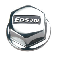 Edson Stainless Steel Wheel Nut - 1"-14 Shaft Threads Edson Stainless Steel Wheel Nut - 1"-14 Shaft Threads