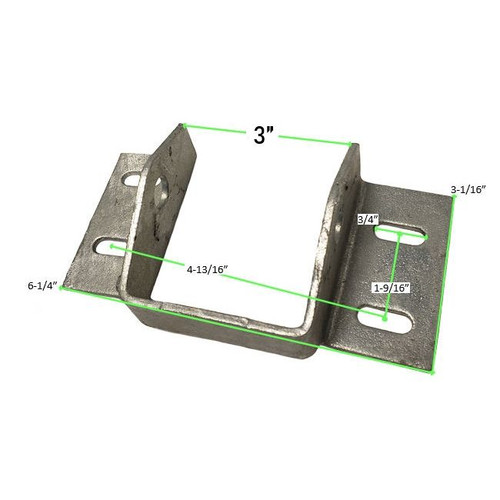 C.E. Smith Bunk Mounting Bracket - Galvanized