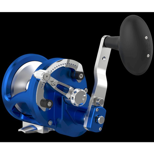 Avet Reels - JX 6/3 MC RAPTOR PLUS 2-Speed w/ Guide Plate - Blue/Silver