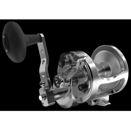 Avet Reel - LX 6/3 MC RAPTOR Classic Two Speed w/ Guide Plate - Silver Left Hand Avet Reel - LX 6/3 MC RAPTOR Classic Two Speed w/ Guide Plate - Silver Left Hand