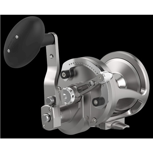 Avet Reel - LX 3/S MC RAPTOR PLUS Three Speed w/ Guide Plate - Silver Left Hand Avet Reel - LX 3/S MC RAPTOR PLUS Three Speed w/ Guide Plate - Silver Left Hand