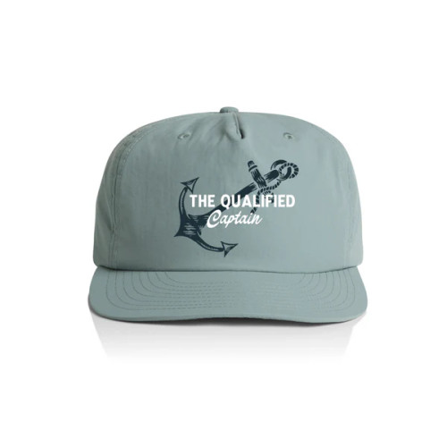 Color: Mineral

To reach a port, we must sail - sail, not tie at anchor - sail, not drift.

Mid profile - unstructured snapback cap
Light weight
100% recycled nylon
Single panel at front, quick dry fabric, plastic snapback, tonal under-peak lining
One size fits all