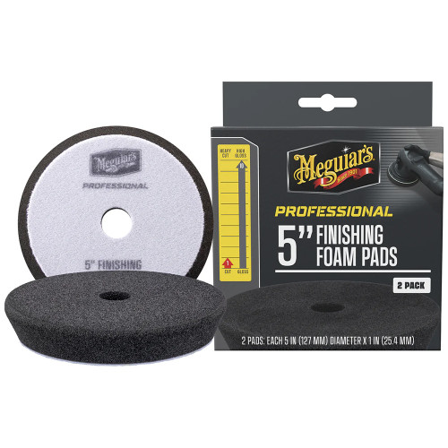 Meguiar's Professional 5" Finishing Foam Pads *2-Pack