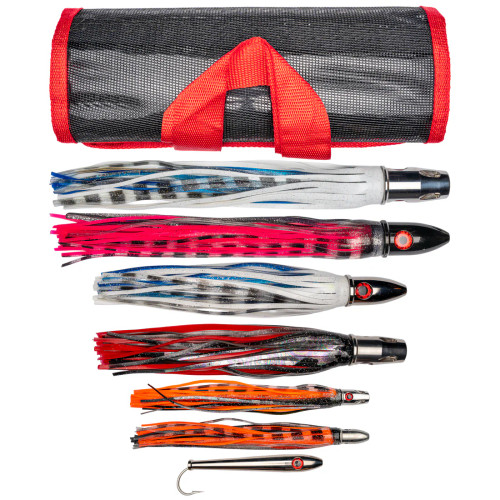 Red Eye Mate's Trolling Lure Collection - Rigged