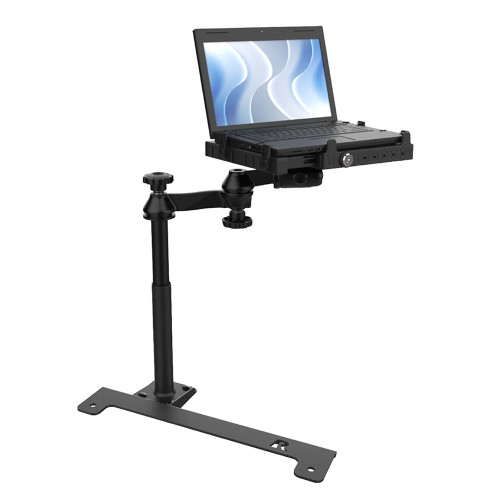 Ram Mount RAM No-Drill Laptop Mount f\/'19-26 Chevy Silverado, Tahoe  More