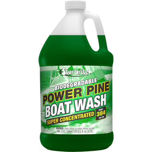 Star brite Power Pine Boat Wash - Concentrated Marine Grade Formula - 1 Gallon