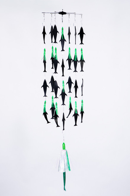 Squidnation Mini Crack Minnow Bullet Dredge - Green