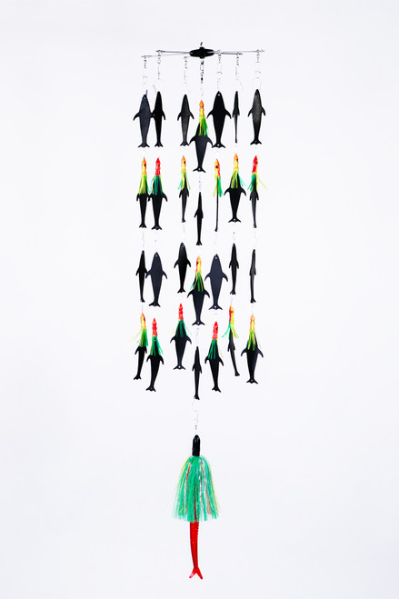 Squidnation Mini Crack Minnow Bullet Dredge - Rasta