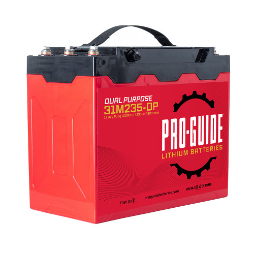 Pro-Guide Alpha Series Lithium Battery - 12V - 235AH - Group 31 (Tall)