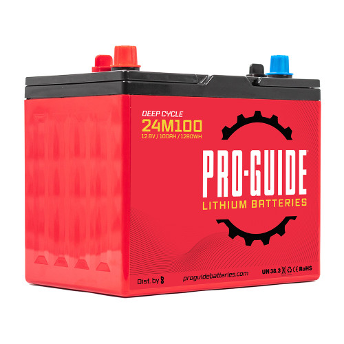 Pro-Guide Signature Series Lithium Battery - 12V - 100AH - Group 24
