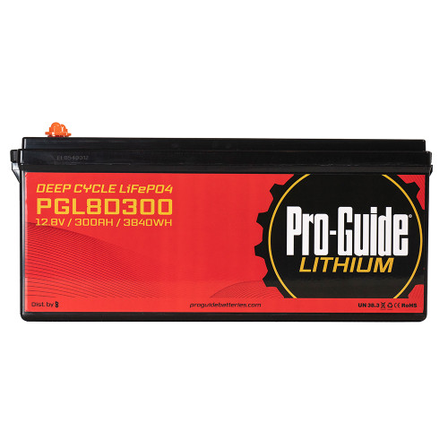 Pro-Guide Signature Series Lithium Battery - 12V - 300AH - 8D
