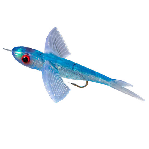 Boone Flying Fish 8" Blue - Rigged (BOO55660)