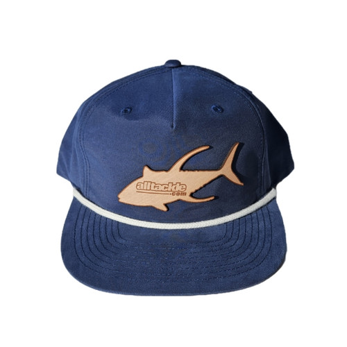 Alltackle Hat - Yellowfin Tuna Leather Patch - Blue