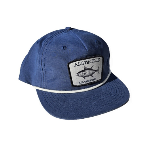 Alltackle Hat - All The Time Bluefin - Captain's Hat - Blue
