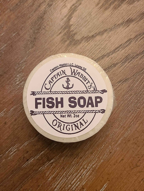 Captain Wabbit Fish Soap 2oz (CWFS-2)