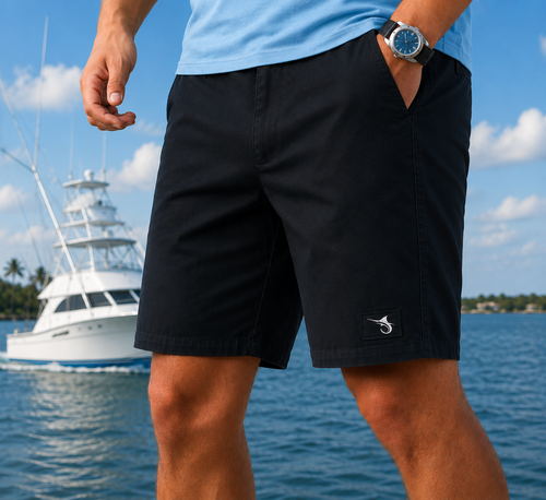Marlin Hook Diaz Walk Short - Black