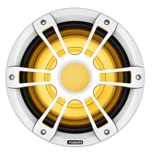 Fusion Signature Series 3i 12" CRGBW Sports Subwoofer - White 