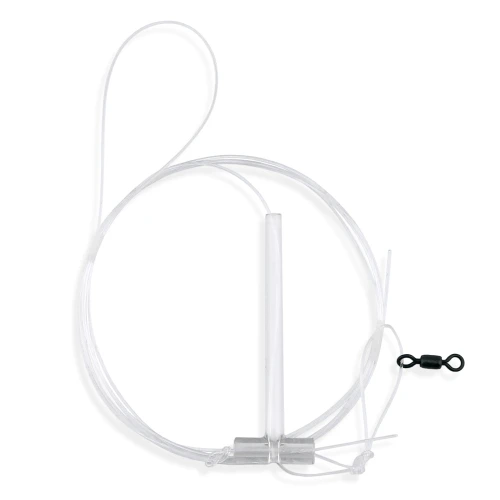 Aqua-Clear Single Leader Rig, Hookless Leader, 100 pc (AC-H-4-100)