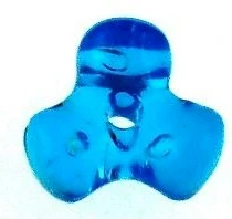 Abaco Tackle - Tri Beads - 50 Pack - Blue