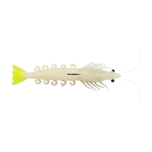 Berkley Powerbait Saltwater Shrimperor - 5" - Glow\/Chartreuse