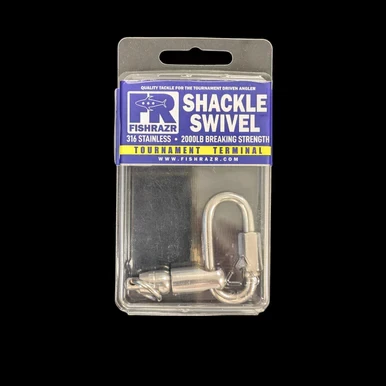 Fish Razr Dredge Shackle Swivel 2000lb
