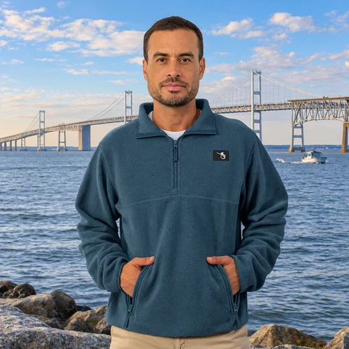 Marlin Hook Jones Fleece - Pacific