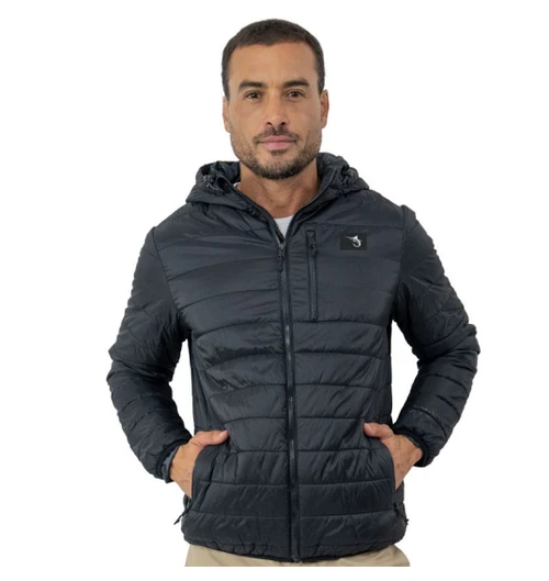 Marlin Hook Simmons Puffy Jacket - Black