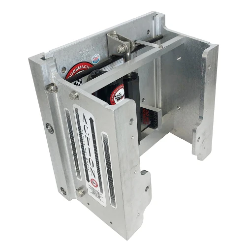 Bob's Machine 8" Setback Action Series Hydraulic Jack Plate - Silver