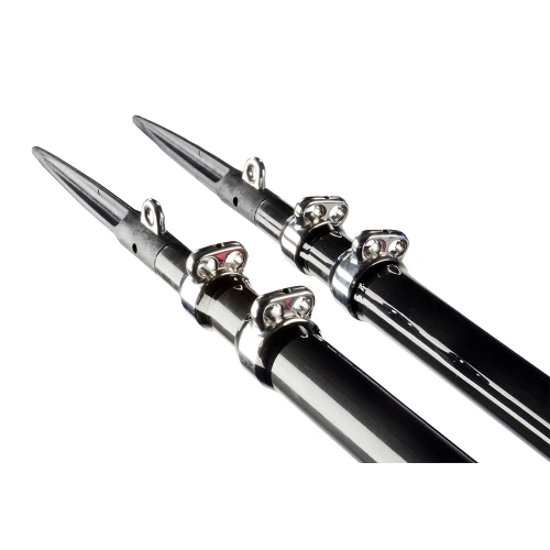 C.E. Smith Gen3 Center Rigger Pole - Black - 2-Section - 12