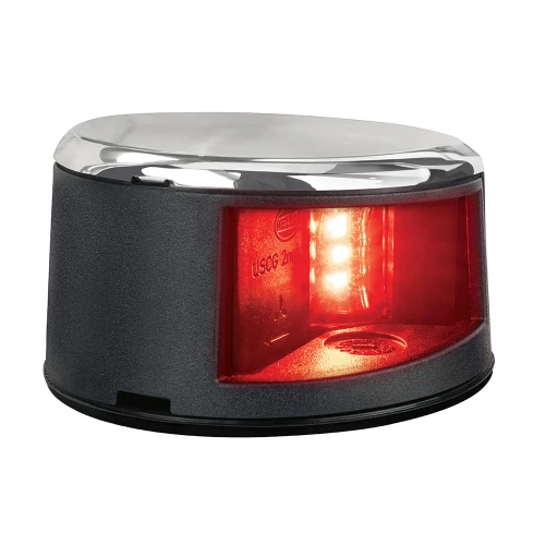 Hella Marine NaviLED Gen II Port Deck Mount Navigation Lamp - Stainless Steel