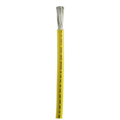 Ancor Yellow 1 AWG Battery Cable - 100'