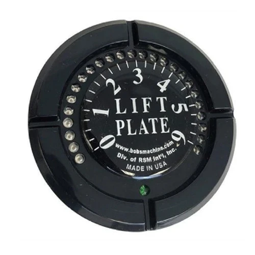 Bob's Machine LED Jack Plate Gauge - Black