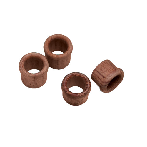 Whitecap Teak Finger Pull - 1" Barrel Length - 2 Pack
