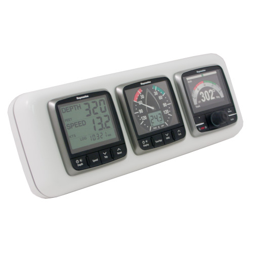 NavPod GP1301 InstrumentPod Precut w\/3-3.6" Holes f\/9.5" Guard