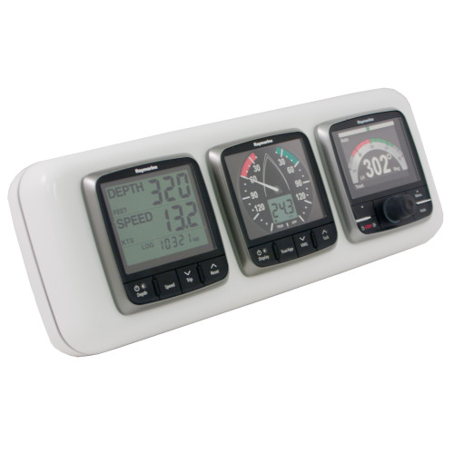 NavPod GP2301 InstrumentPod Precut w\/3-3.6" Holes f\/12" Guard