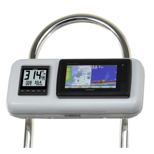 NavPod GP2511 SystemPod Pre-Cut f\/Garmin 720\/721\/740\/740xs\/741\/721xs\/741xs\/70s\/70dv & 1 Instrument f\/12" Wide Guard