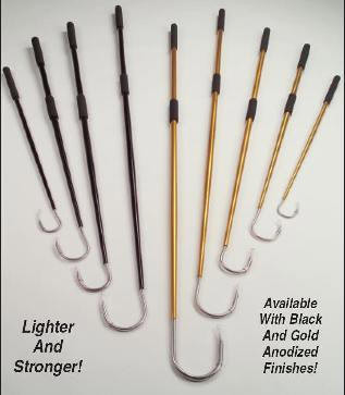 Aftco Gaff 6' 5" Hook Gold (GFA586)