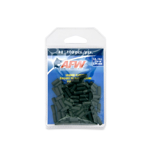 AFW Single Barrel Sleeves 100 Pack Black #8