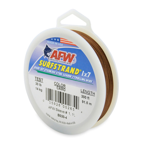 AFW Surfstrand Wire 300ft Camo Test: 30