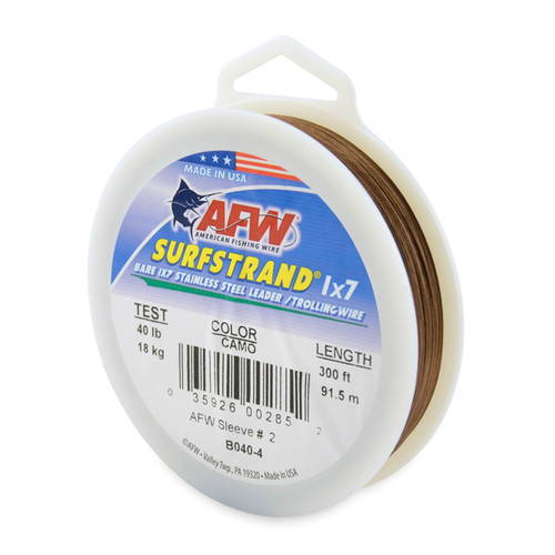 AFW Surfstrand Wire 300ft Camo Test: 40