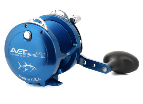 Avet Reels - HX Raptor 2-Speed Blue - Alltackle.com