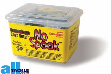 Betts No Spook Camo Cast Net 1/2 inch 6ft