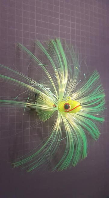 Bloody Point Baits Grinning Gus 20oz Chart Hair/Chart Head